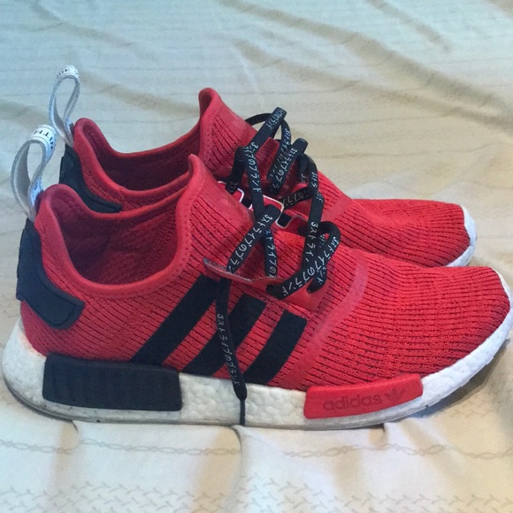 adidas nmd r1 mens red